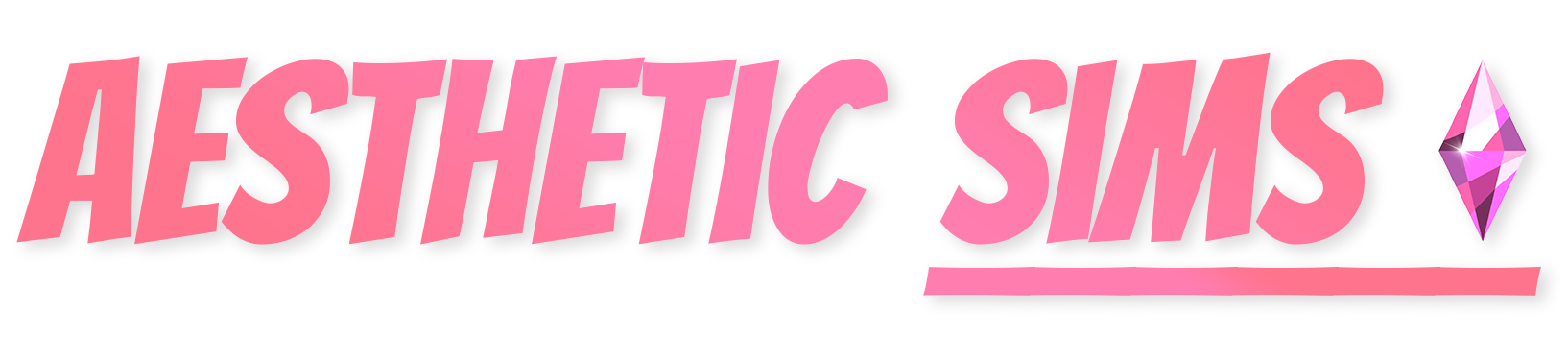 Aesthetic Sims logo